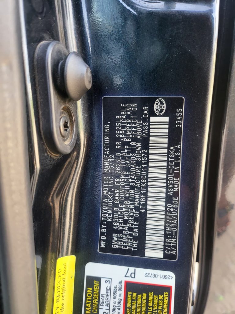 2013 Toyota Camry SE