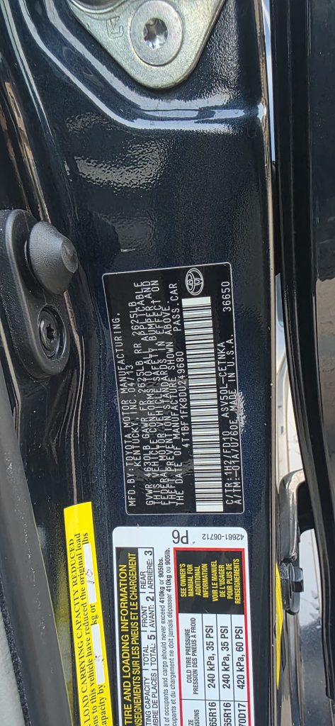 2013 Toyota Camry LE