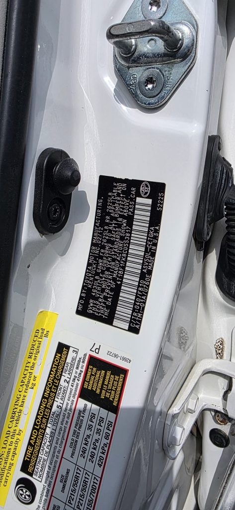 2012 Camry XLE Edition