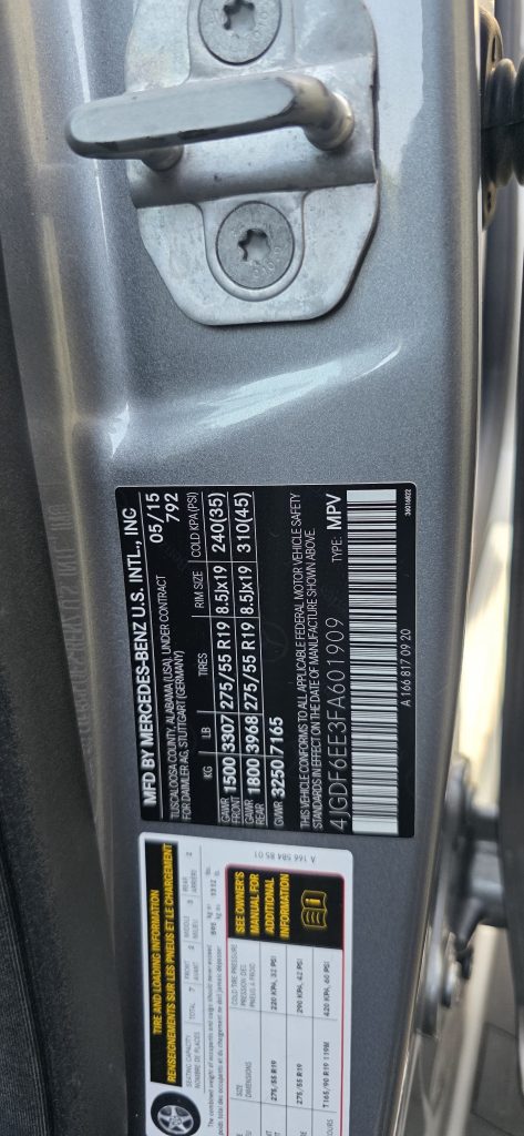 2015 Mercedes GL450 4Matic For Sale