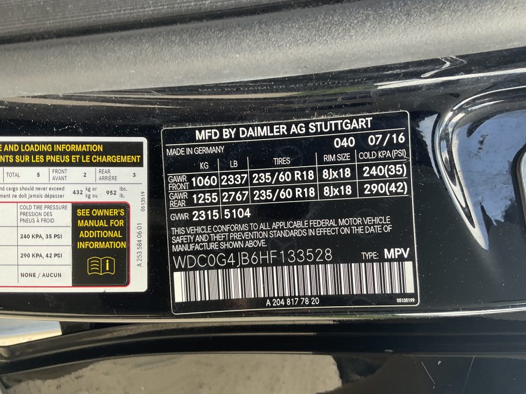 2017 Mercedes-Benz GLC300 4Matic
